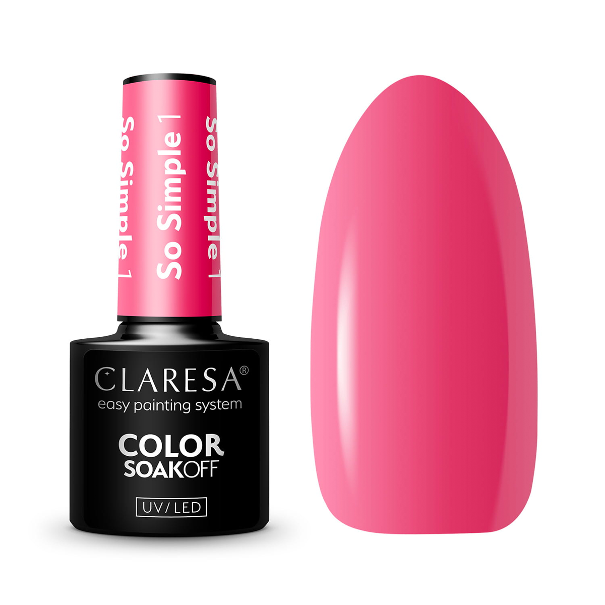 Claresa Vernis Gel UV LED 5 ml So Simple 1