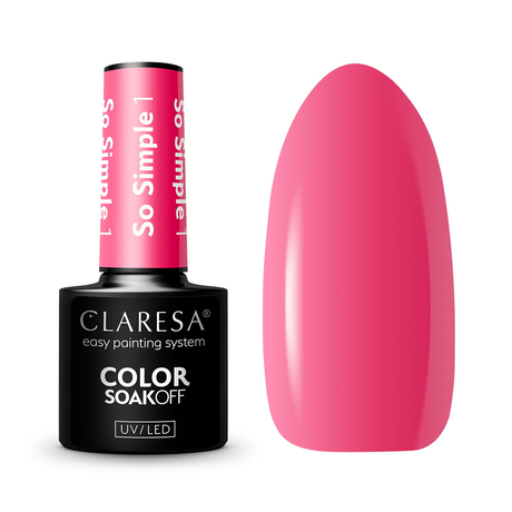 Claresa Vernis Gel UV LED 5 ml So Simple 1