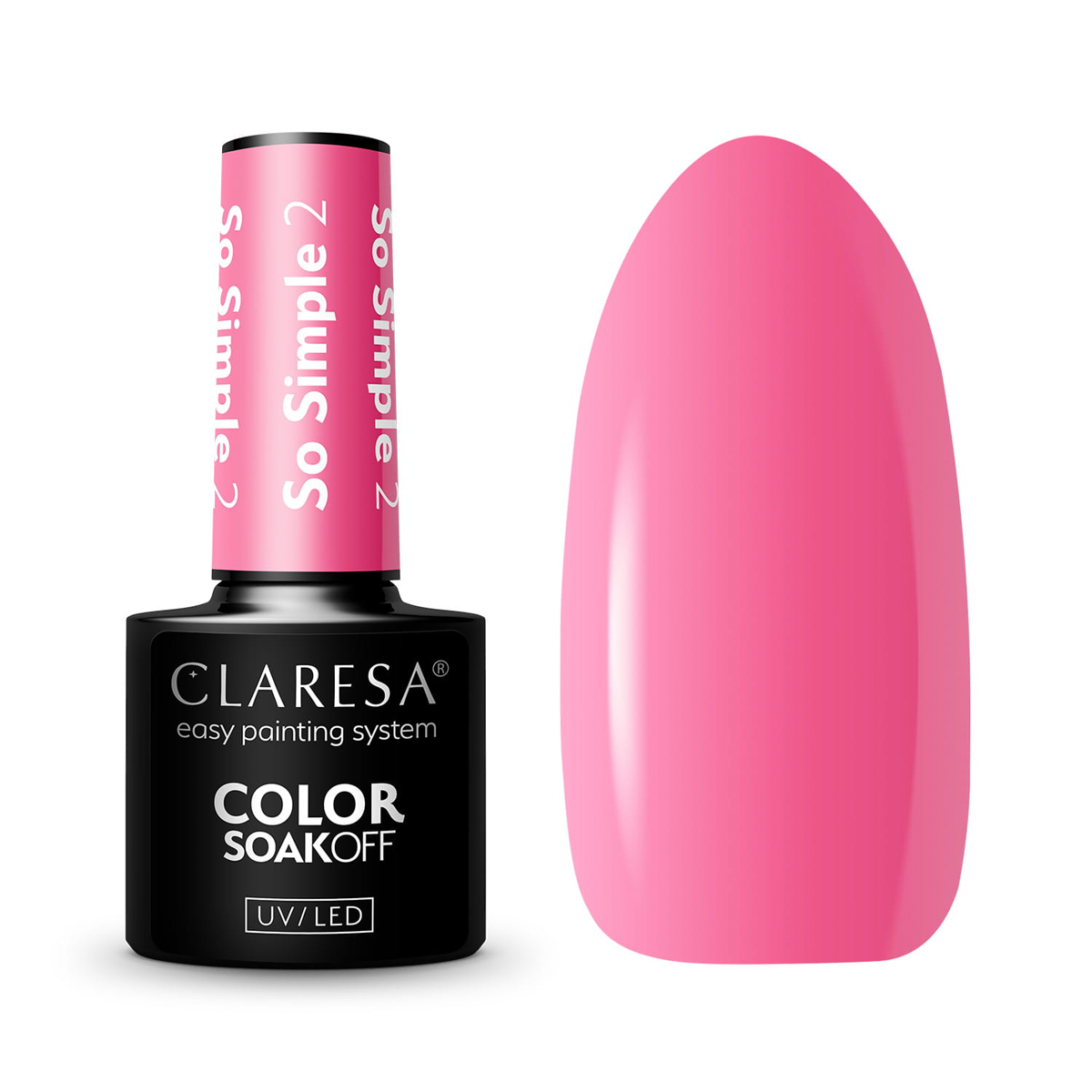 Claresa Vernis Gel UV LED 5 ml So Simple 2
