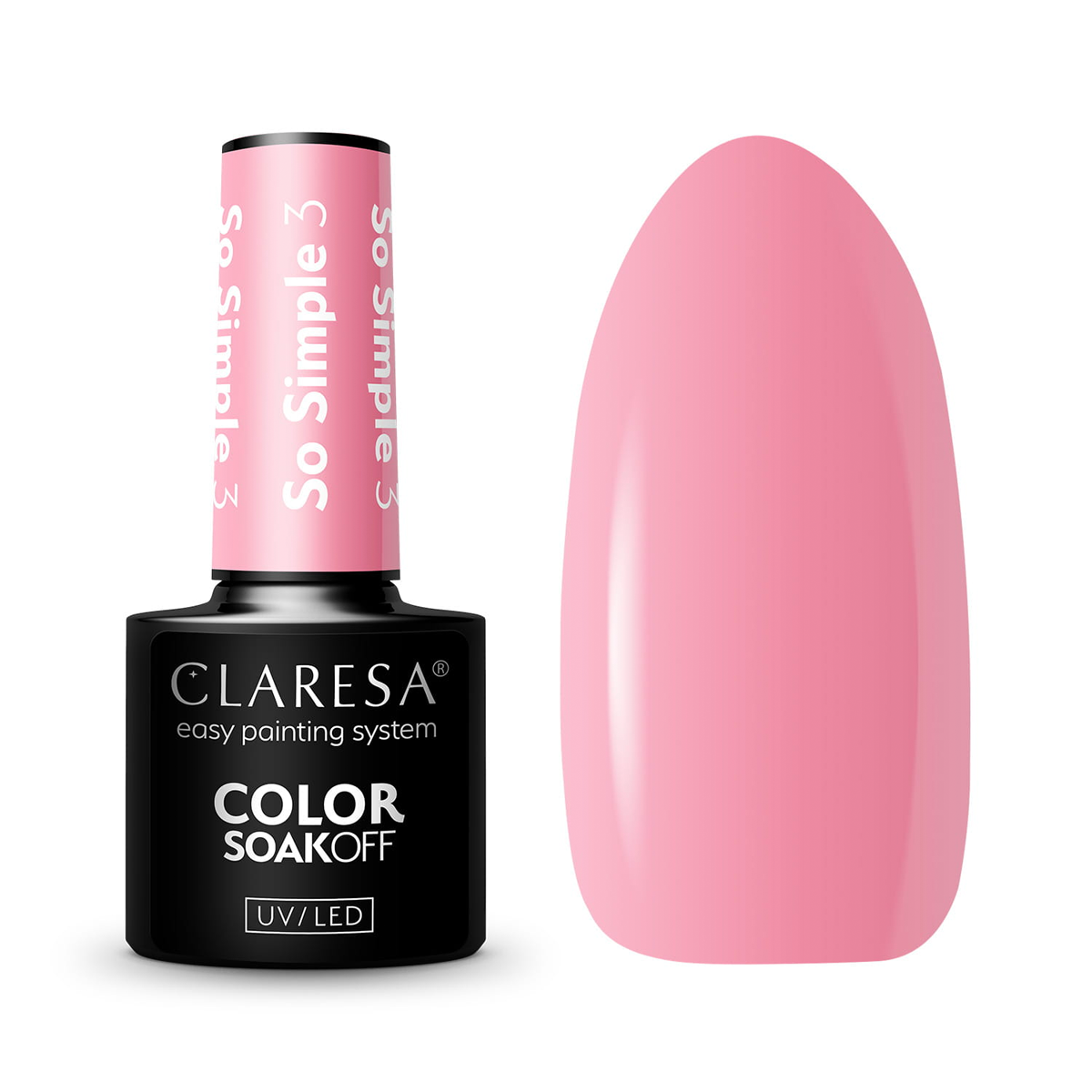 Claresa Vernis Gel UV LED 5 ml So Simple 3