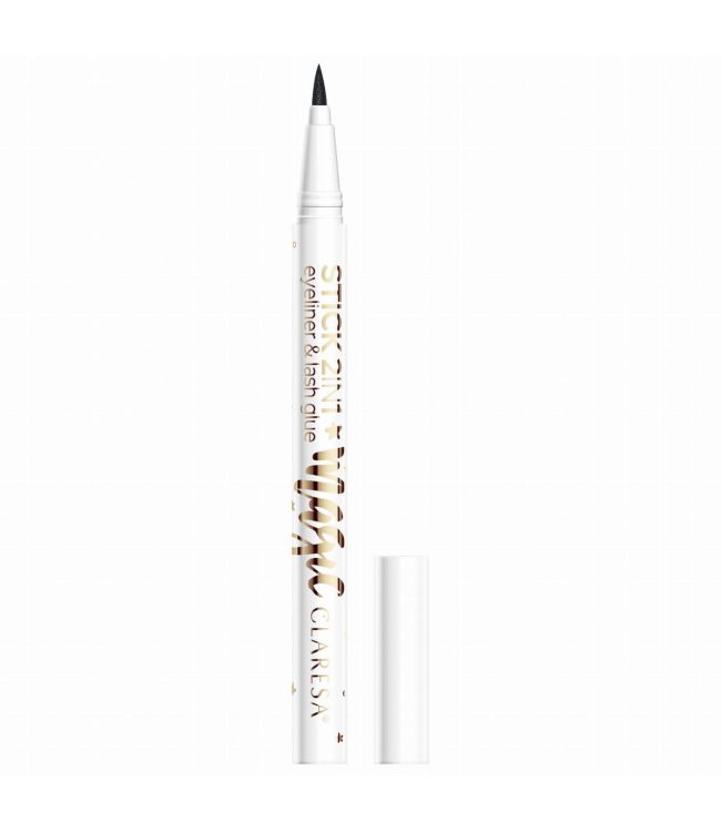 Claresa magic stick 2-en-1 eye-liner colle à cils noir