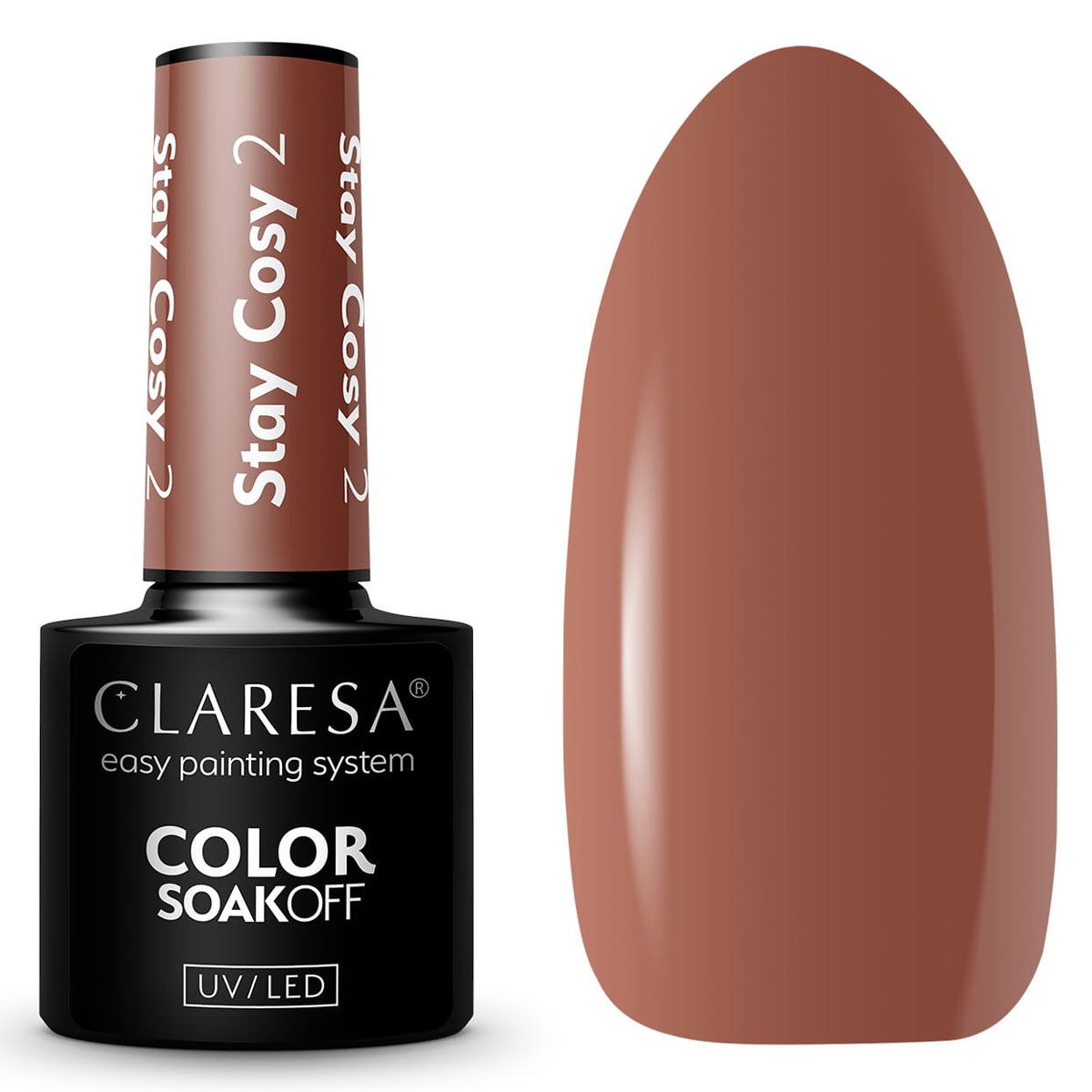 Claresa Vernis Gel UV LED 5 ml Stay Cosy 2