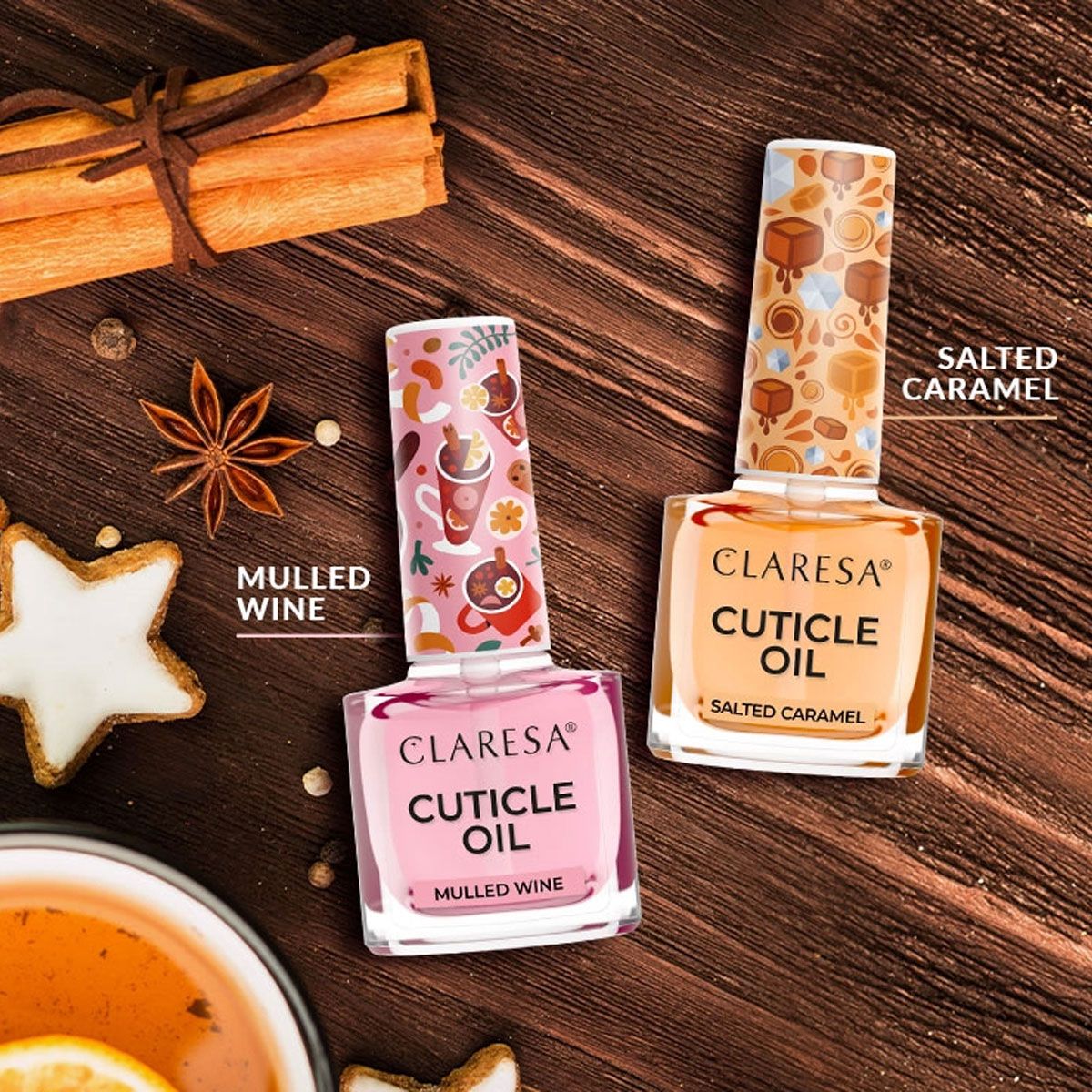 Claresa huile pour cuticules vin chaud 5ml