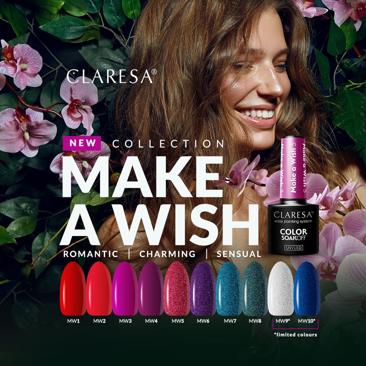 Claresa Vernis Gel UV LED 5 ml Make A Wish 7