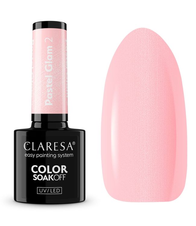 Claresa Vernis Gel UV LED 5 ml Pastel Glam 2