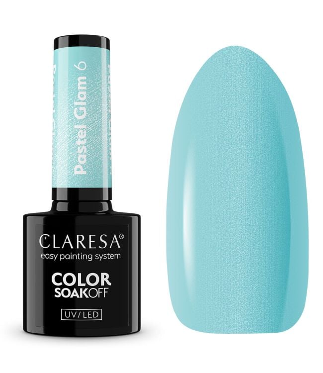 Claresa Vernis Gel UV LED 5 ml Pastel Glam 6