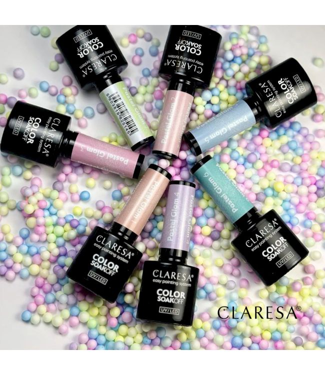 Claresa Vernis Gel UV LED 5 ml Pastel Glam 6