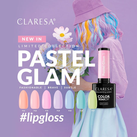 Claresa Vernis Gel UV LED 5 ml Pastel Glam 7