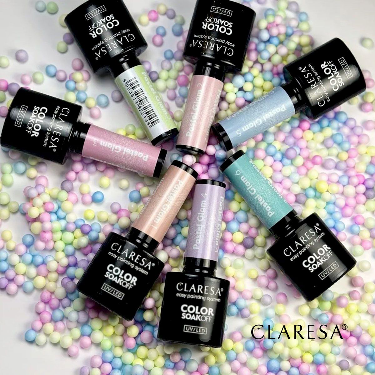 Claresa Vernis Gel UV LED 5 ml Pastel Glam 7