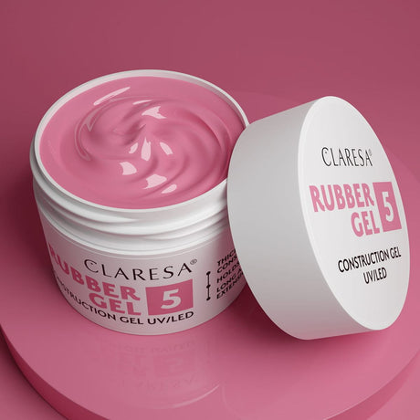 Gel de caoutchouc Claresa 5 rose framboise 90gr.
