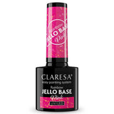 Claresa Rainbow Jello base coat rose 5ml