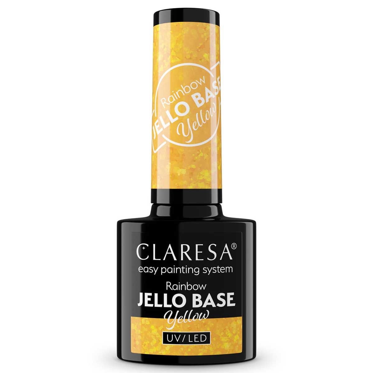 Claresa Rainbow Jello base coat jaune 5ml