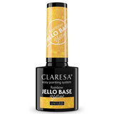 Claresa Rainbow Jello base coat jaune 5ml