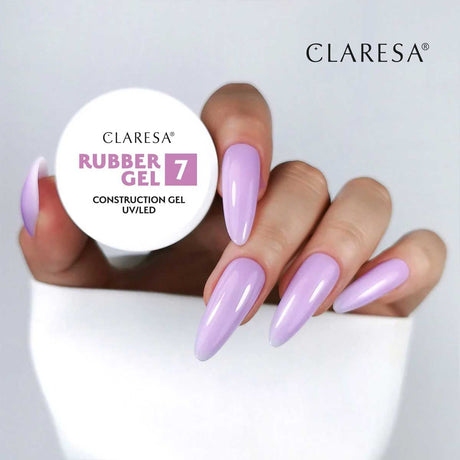 Claresa gel de caoutchouc 7 lilas doux 90gr.