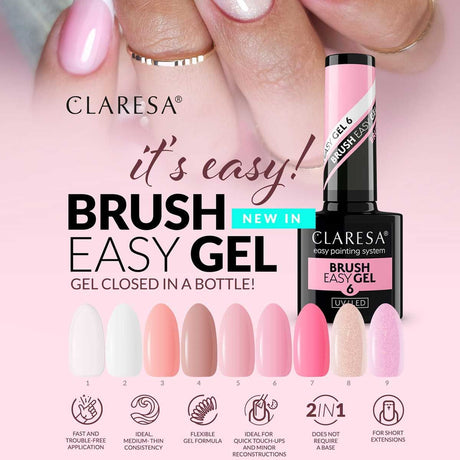 Claresa pinceau gel facile 5 5ml