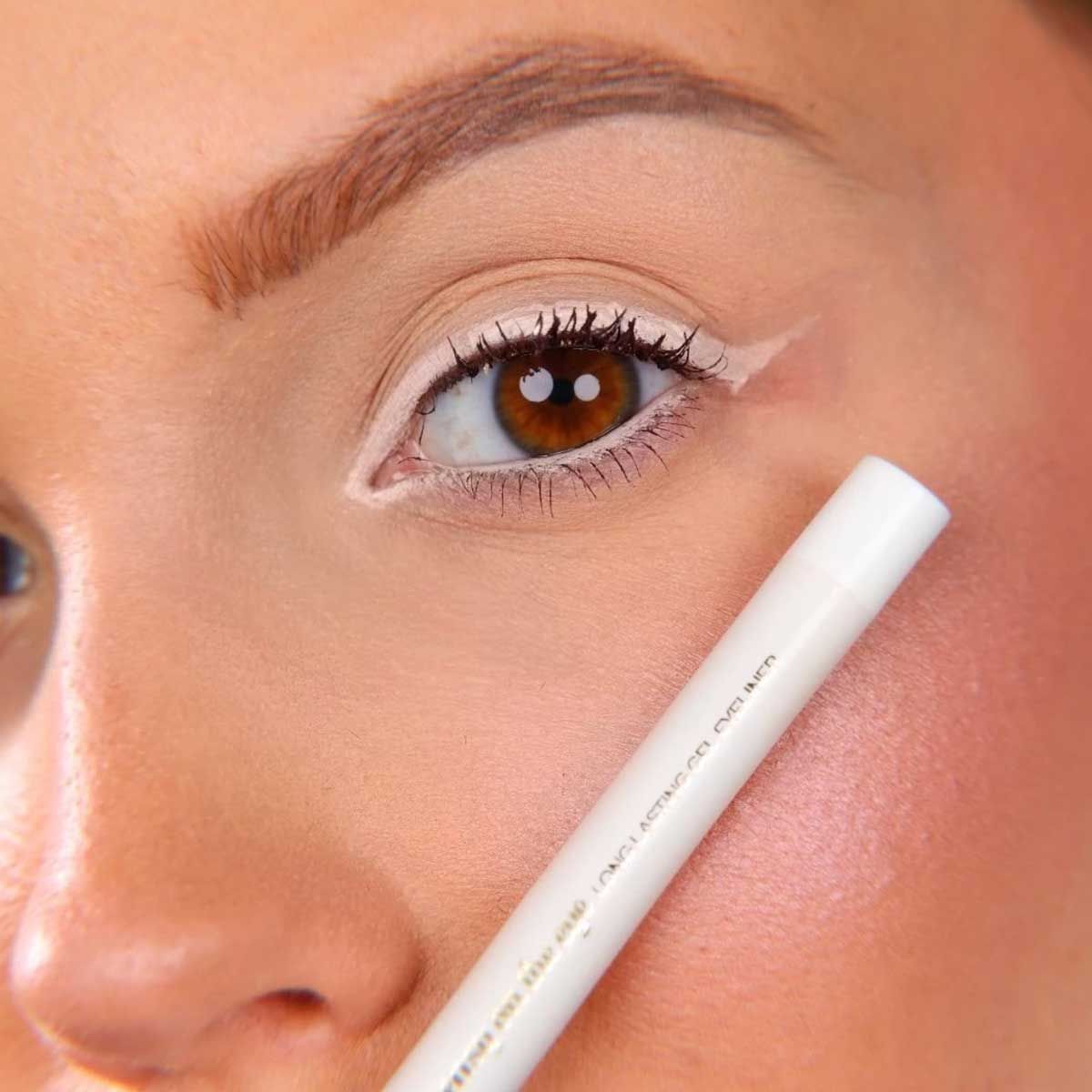 Claresa eye-liner gel longue durée doux pour les yeux 03 orchidée blanche