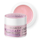 Claresa kératine soft easy builder gel rose clignotant 12gr.