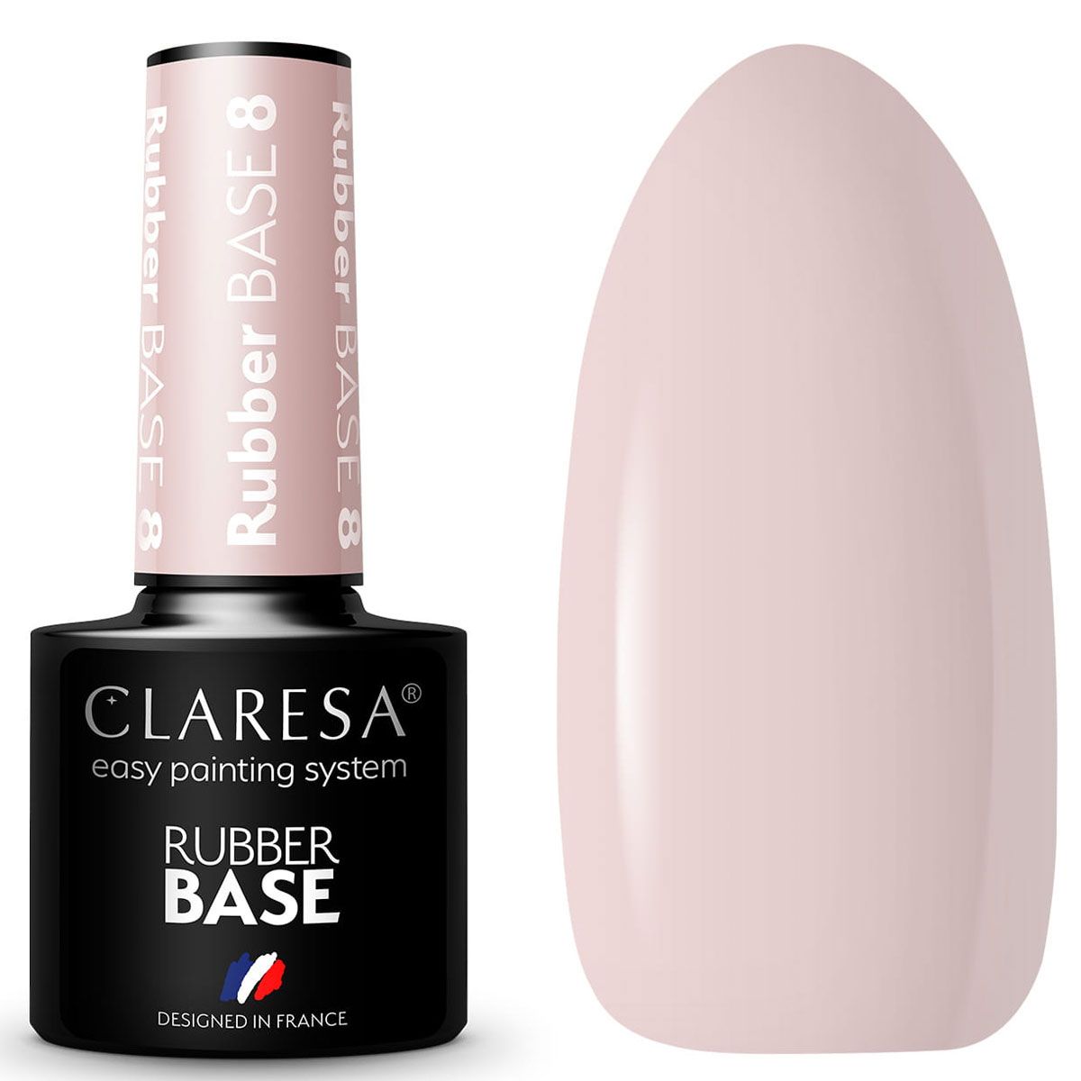 Base en caoutchouc Claresa 5ml 8
