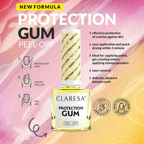 Claresa gomme protectrice peel off 5ml
