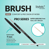 Pinceau stylistique super liner pro 9 mm