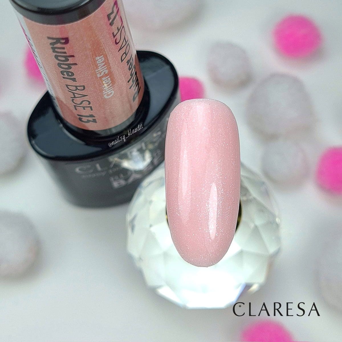 Base en caoutchouc Claresa 5ml 13