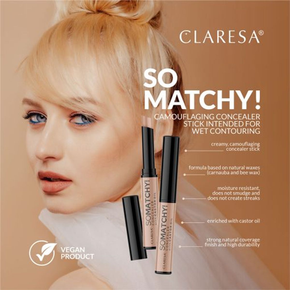 Claresa tellement assortie ! stick cache-cernes 04 contouring 3gr.