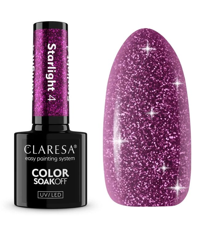 Claresa Vernis Gel UV LED 5 ml Starlight 4