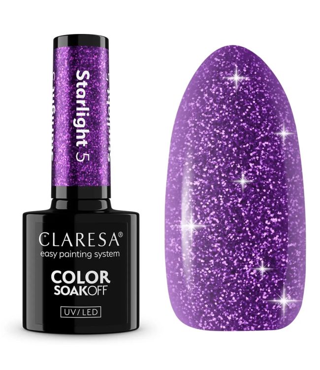 Claresa Vernis Gel UV LED 5 ml Starlight 5