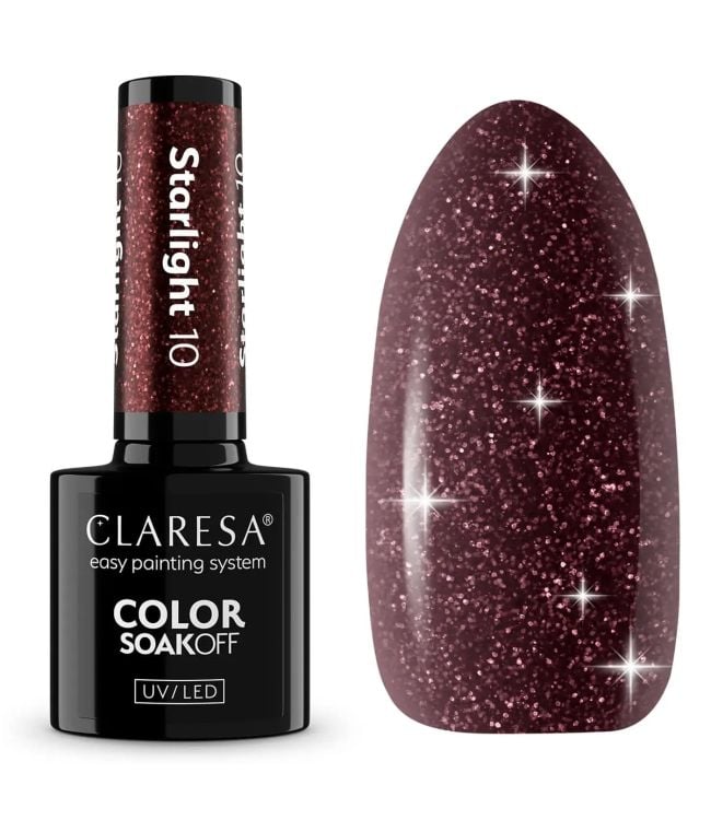 Claresa Vernis Gel UV LED 5 ml Starlight 10