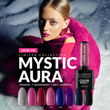 Claresa Vernis Gel UV LED 5 ml Mystic Aura 1