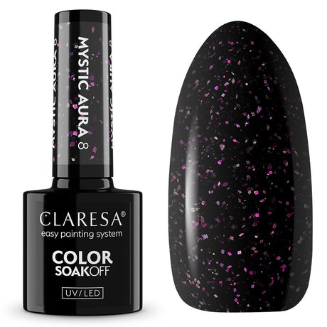 Claresa vernis gel uv led 5ml aura mystique 8