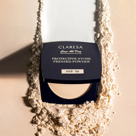 Claresa poudre pressée de pierre protectrice spf 30 10gr.