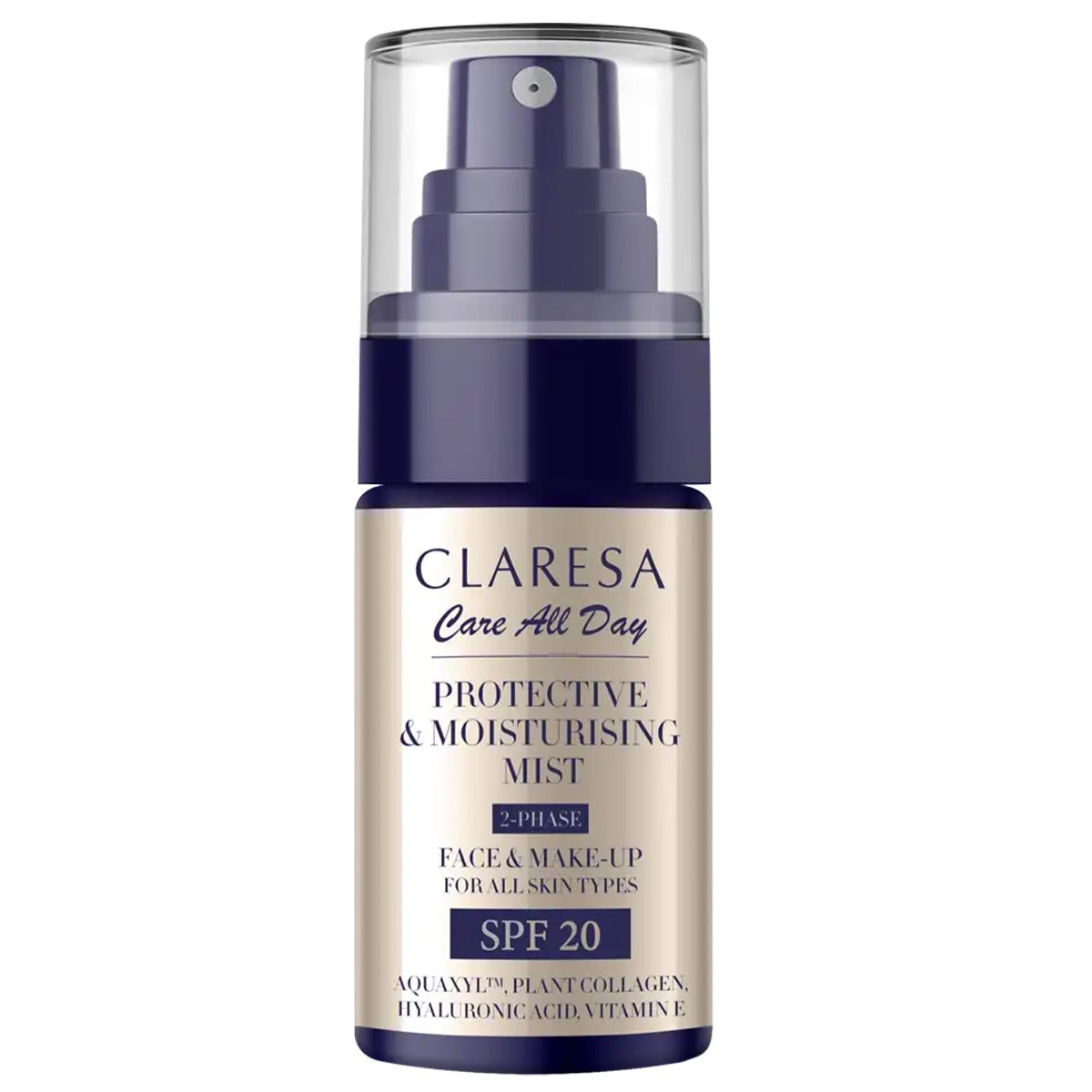 Claresa brume hydratante protectrice spf 20 50ml
