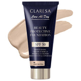 Claresa Beauty Fond de Teint Protecteur SPF 50 1N Light Neutre 30 ml