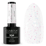 Claresa top coat sans lingette bonbons arc-en-ciel 5ml