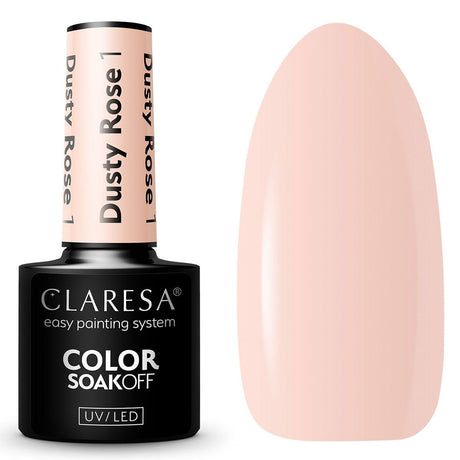 Claresa Vernis Gel UV LED 5 ml Rose Poudré 1