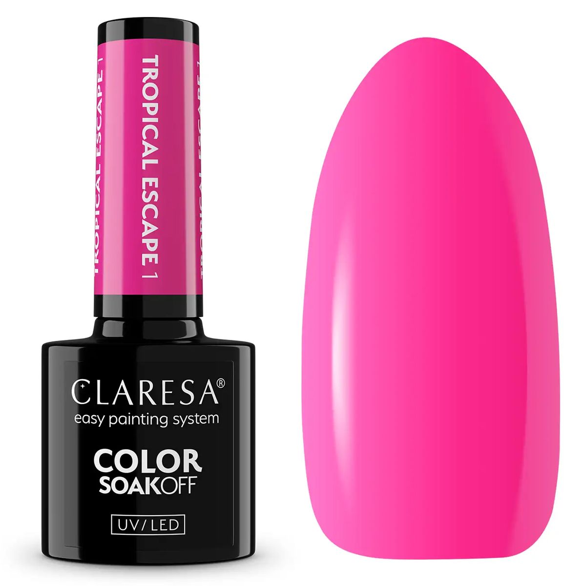 Claresa Vernis Gel UV LED 5 ml Évasion Tropicale 1