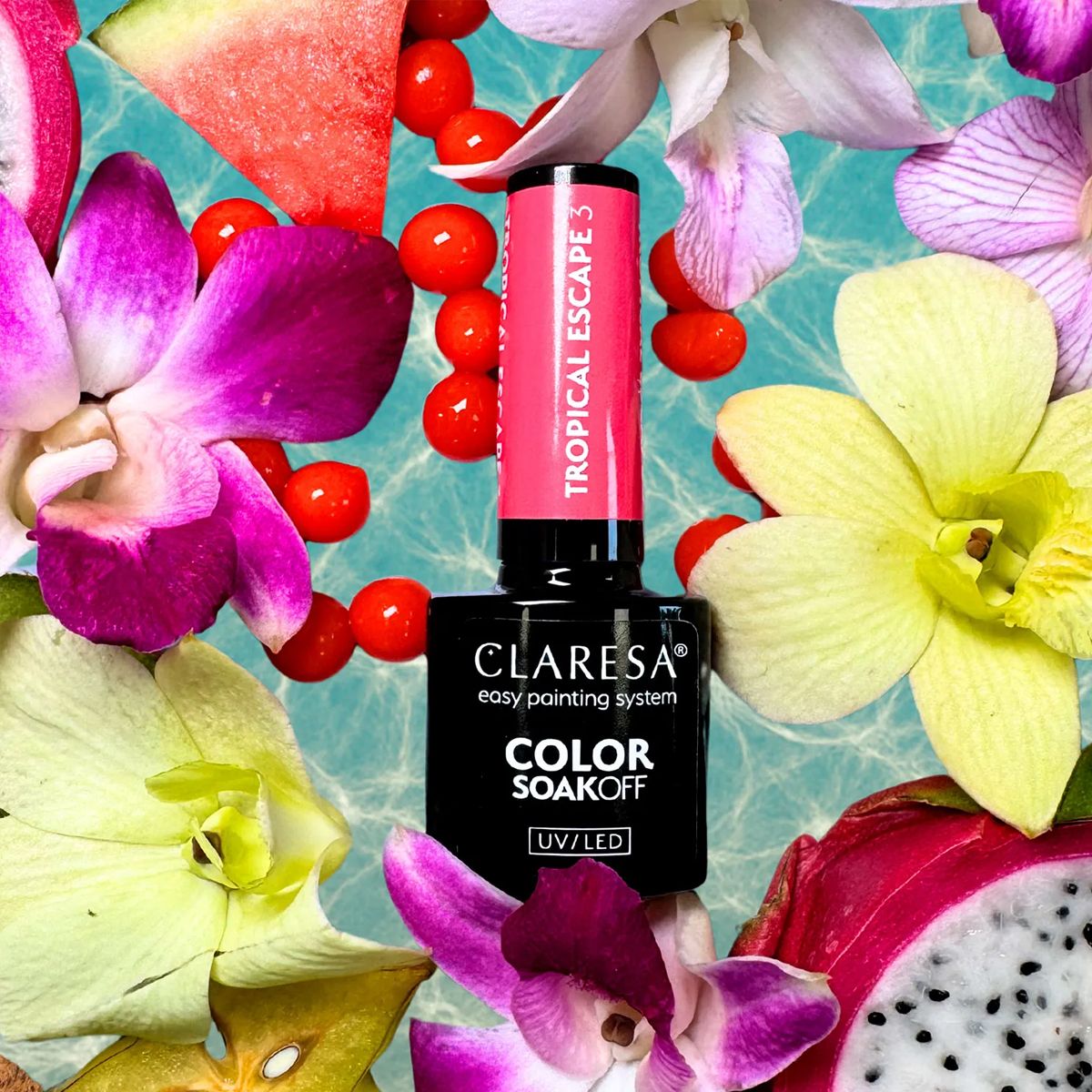 Claresa Vernis Gel UV LED 5 ml Tropical Escape 3