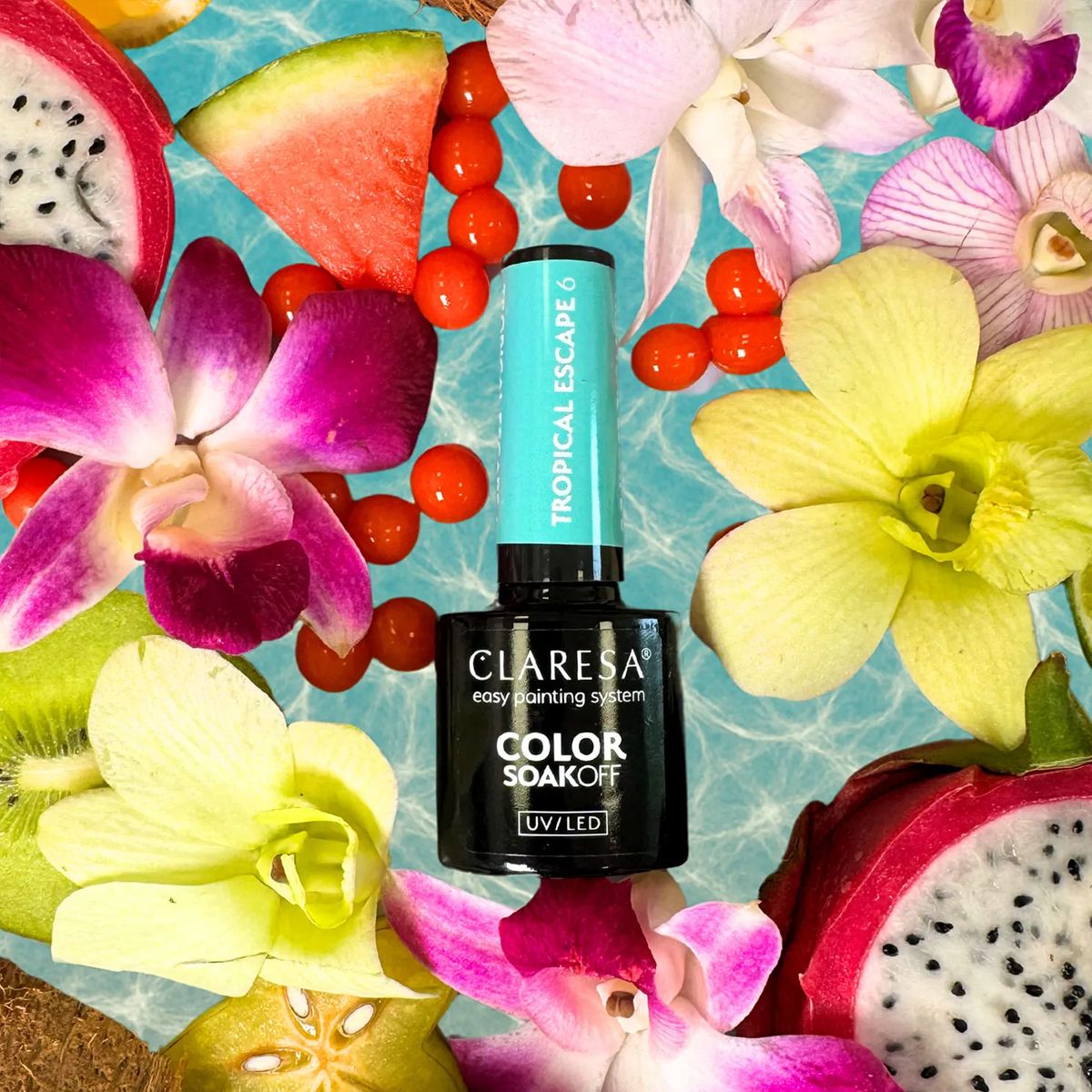 Claresa Vernis Gel UV LED 5 ml Tropical Escape 6