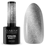 Claresa Vernis Gel UV LED 5 ml Oeil de Chat Argenté