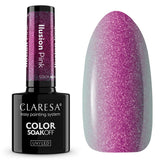 Claresa vernis gel uv led 5ml alchimie de couleur - rose illusion