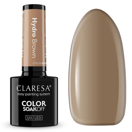 Claresa uv led gellak 5ml color alchemy - hydro brown