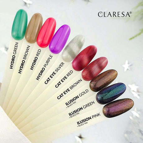 Claresa uv led gellak 5ml color alchemy - hydro brown