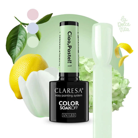 Claresa Vernis Gel UV LED 5 ml Ciao Pastel 1