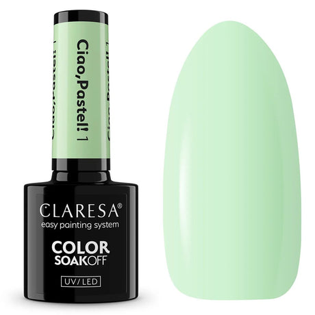 Claresa Vernis Gel UV LED 5 ml Ciao Pastel 1