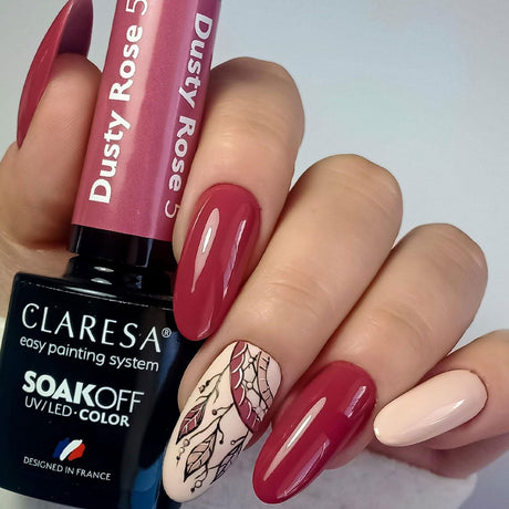 Claresa Vernis Gel UV LED 5 ml Rose Poudré 5