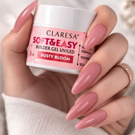 Claresa keratine soft easy builder gel dusty bloom 45gr.