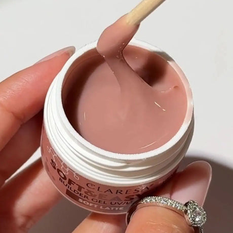 Claresa keratine soft easy builder gel soft latte 45gr.