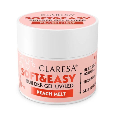 Claresa keratine soft easy builder gel peach melt 12gr.
