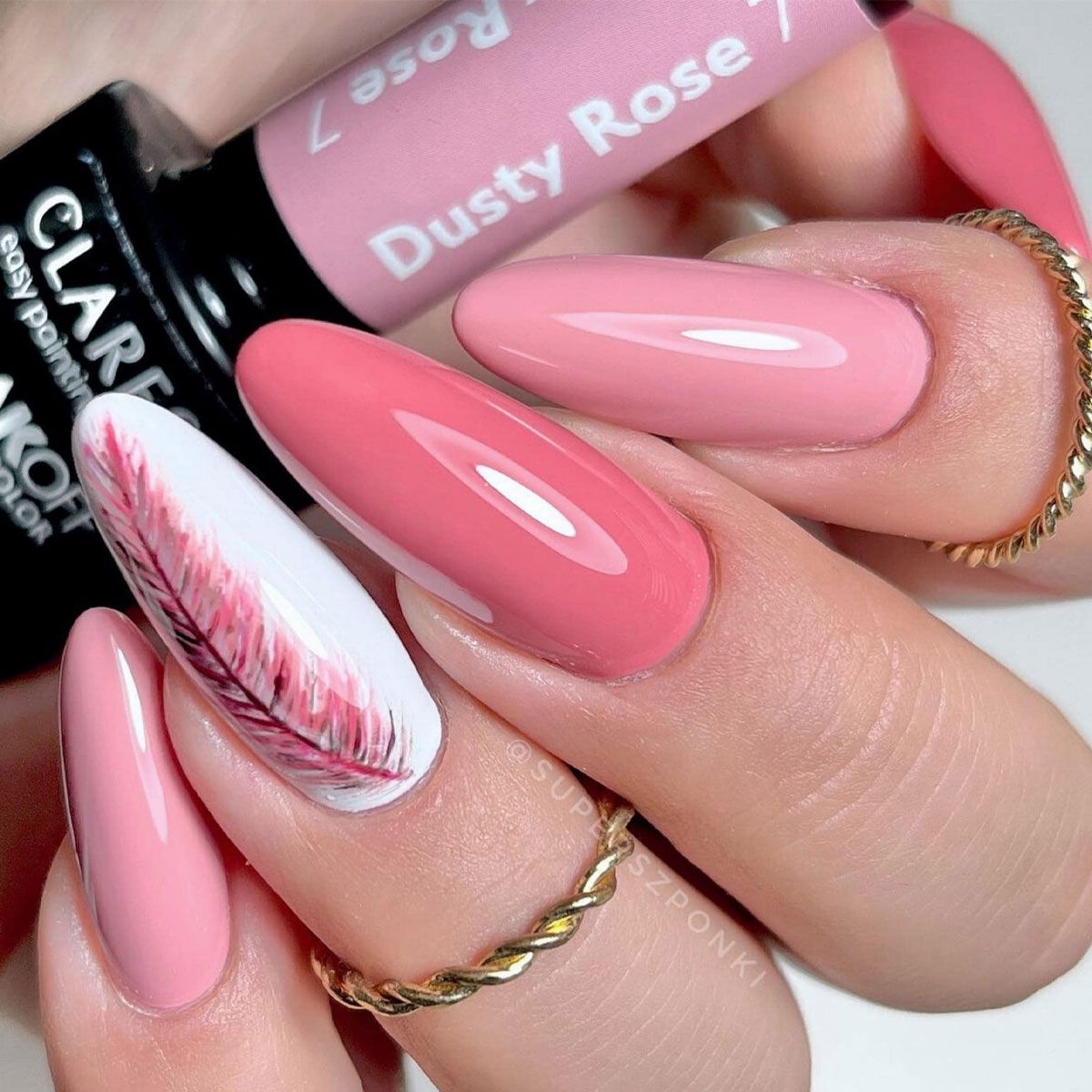 Claresa Vernis Gel UV LED 5 ml Rose Poudré 7